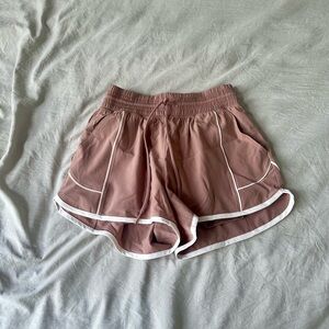 YPB motionTEK high rise workout shorts